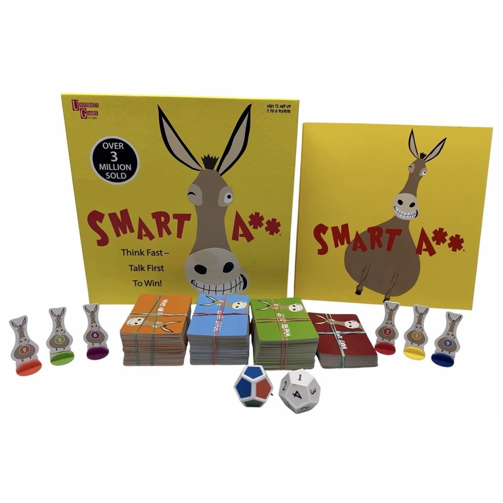 University Games Smart Ass Game The Ultimate Trivia Board Game